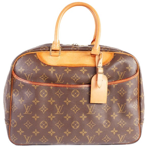 Louis Vuitton Handbags - Authentic LOUIS VUITTON Monogram Canvas Deauville Top Handle Bag